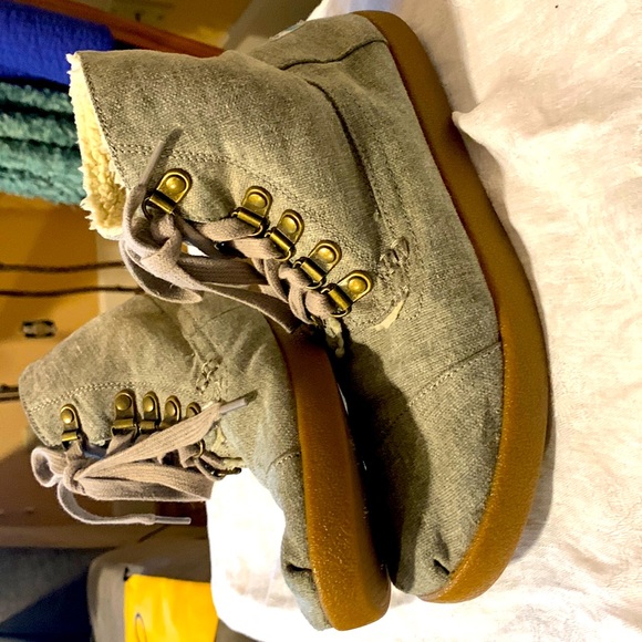 Tom’s Natural Bootie fleece lined - Picture 2 of 4